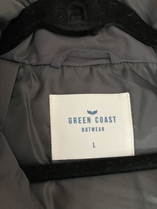 Chaleco acolchado largo mujer