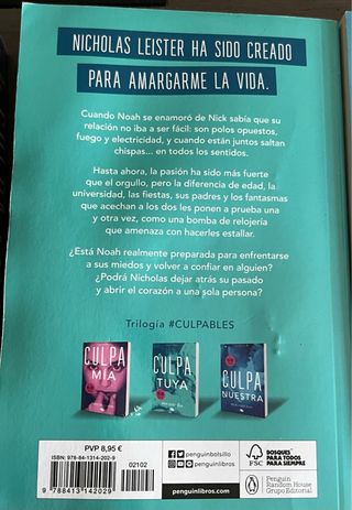 Estuche Trilogía Culpables (Culpables)