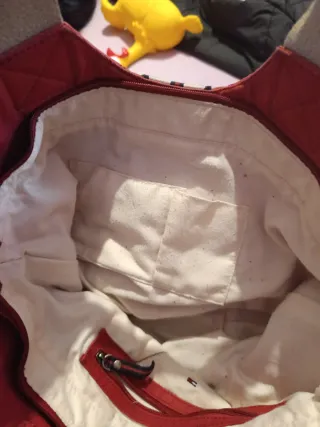 Bolso Tommy Hilfiger Rojo Grande