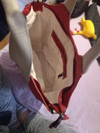 Bolso Tommy Hilfiger Rojo Grande