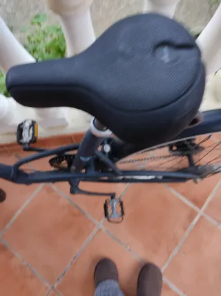 Bicicleta Paseo Btwin Negra