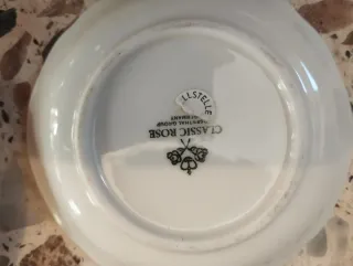 Piccoli piatti in porcellana tedesca Classic Rose