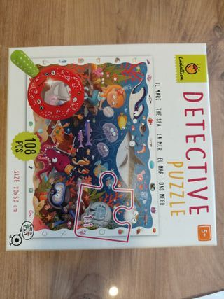 Puzzle Detective Ludattica 108 piezas