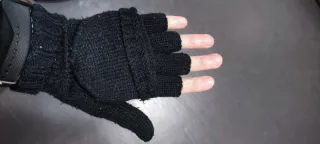 Manoplas de invierno negras