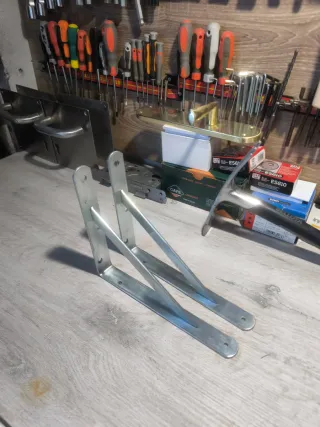 Supporti per scaffali in acciaio 20x25