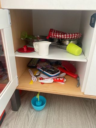 Cocinita de madera Ikea