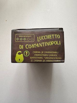 Puzzle Lucchetto di Costantinopoli