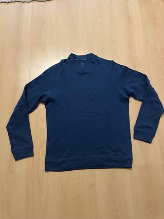 Jersey Adidas cuello redondo azul Talla M