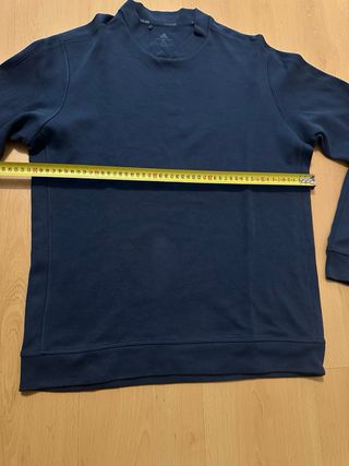 Jersey Adidas cuello redondo azul Talla M