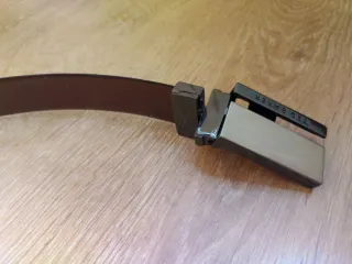 Cinturón Cuero Ted Baker Reversible Negro/Marrón