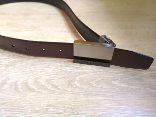 Cinturón Cuero Ted Baker Reversible Negro/Marrón