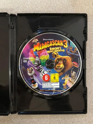 DVD Madagascar 3: ¡A Europa!