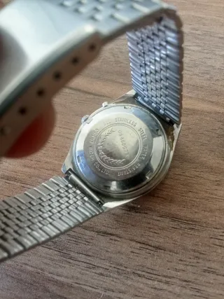 Reloj Racer Caballero Dorado y Plateado