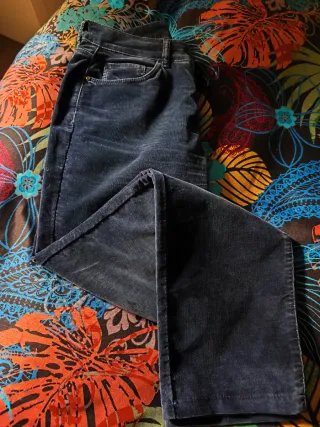 Pantalón Massimo Dutti Azul