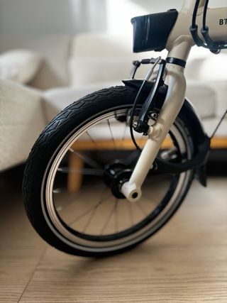 Bicicleta Plegable Fold Light Beis