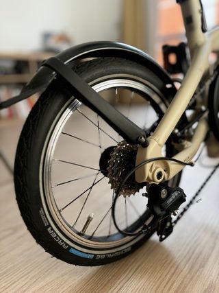 Bicicleta Plegable Fold Light Beis