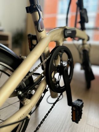 Bicicleta Plegable Fold Light Beis