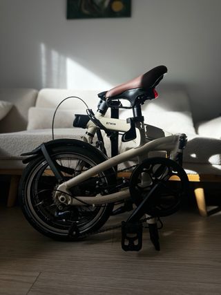 Bicicleta Plegable Fold Light Beis