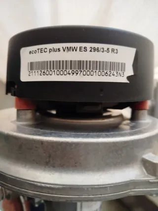 Ventilador Vaillant ecoTEC plus VMW ES 296/3-5 R3