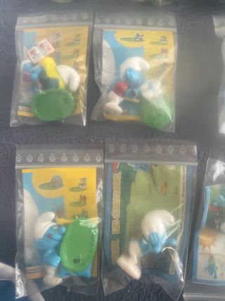 Colección Pitufos Kinder 20 unidades