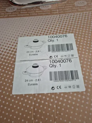 Olla AMC Eurasia 24cm 2.8L Nueva sin estrenar