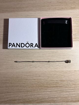 Pulsera Pandora Plata 17cm