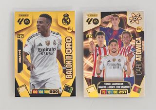 BO Mbappé y Card Atómica Adrenalyn XL 25-26