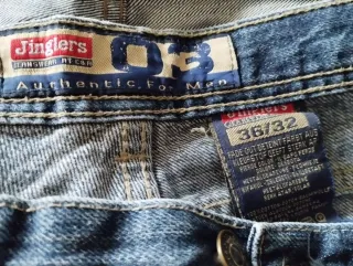 Lote 5 Vaqueros Talla L Corte Recto