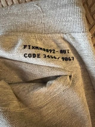 Pantalón cargo gris Bershka