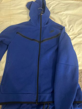 Conjunto Nike Tech Fleece Azul