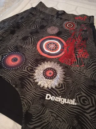 Falda Desigual Estampada
