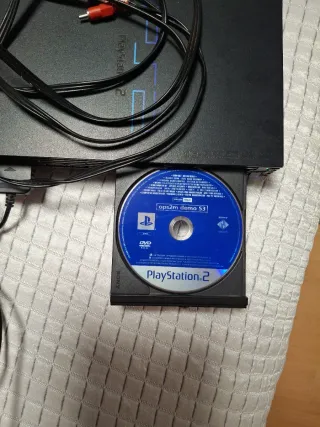 Consola PS2 Sony Negra + Juegos y Mandos