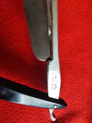 Navaja de barbero antigua Gaussens