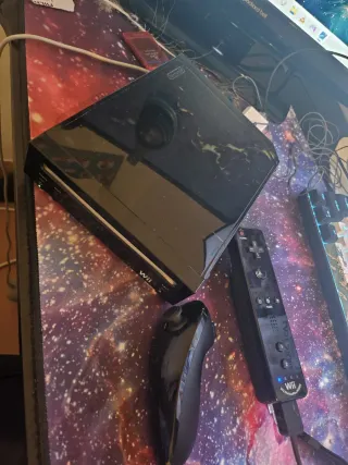 Nintendo Wii Negra con juegos