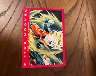 DBZ trading cards serie 4, red (rojo). x12