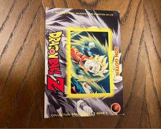 DBZ trading cards serie 4, red (rojo). x12