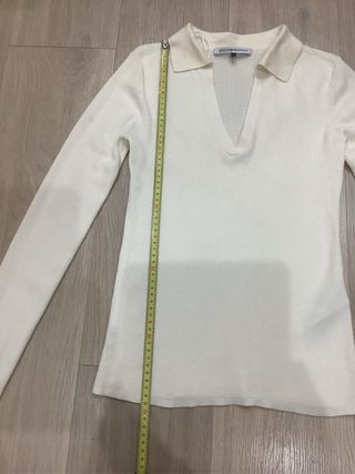 Jersey Adolfo Domínguez Lana Merino Blanco