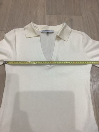 Jersey Adolfo Domínguez Lana Merino Blanco