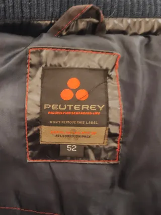 Piumino uomo Peuterey blu scuro
