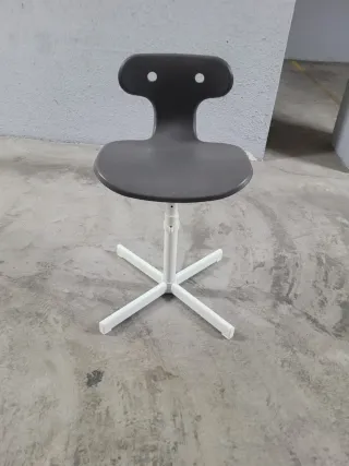 Silla de escritorio MOLTE Ikea gris