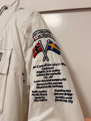 Chaqueta Geographical Norway Blanca