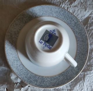 Set 4 Tazze Caffè Le Perle Porcellana