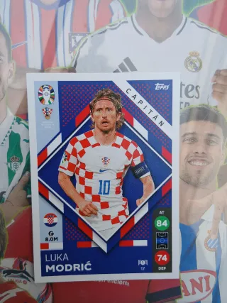 Croml de Luka Modrić Capitán Topps
