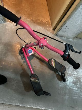 Scooter 3 ruedas rosa