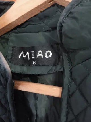 Chaqueta acolchada MIAO verde señora es talla S