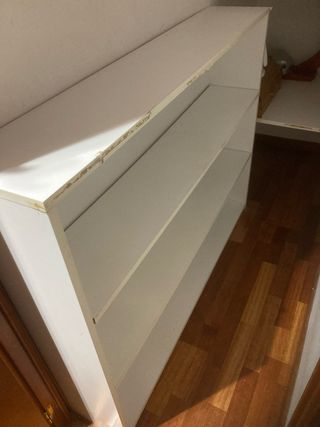 Estantería blanca 161x41x60