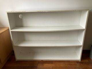 Estantería blanca 161x41x60