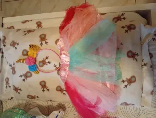 Tutú y diadema unicornio como nuevo