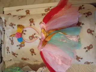 Tutú y diadema unicornio como nuevo