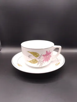 🇪🇦 Taza de porcelana San Claudio con plato